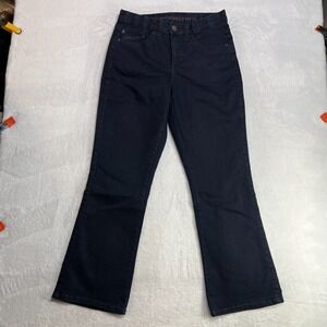 Lee The Most Comfortable Bootcut Jeans Womens Blue Denim Studded Classic - 30X29